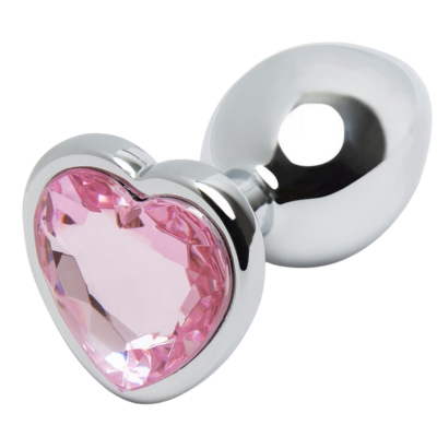 Lovehoney Jeweled Heart Metal Butt Plug